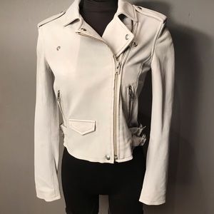 IRO Leather Jacket - Grey